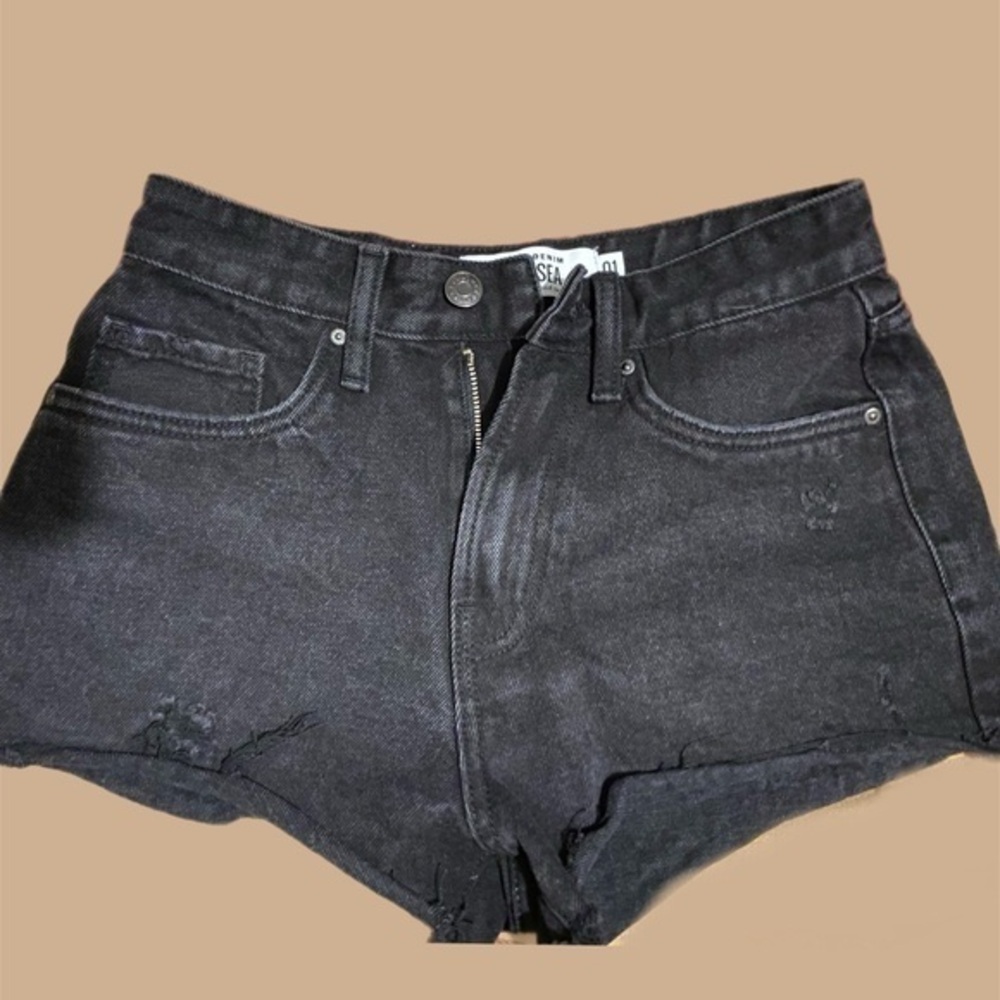 Denim  shorts